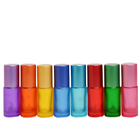 OEM ODM Cylinder Aromatherapy Roller Ball Bottles Reusable