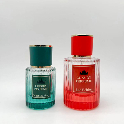 El espray de perfume plano redondo del hombro 25ml embotella vacío